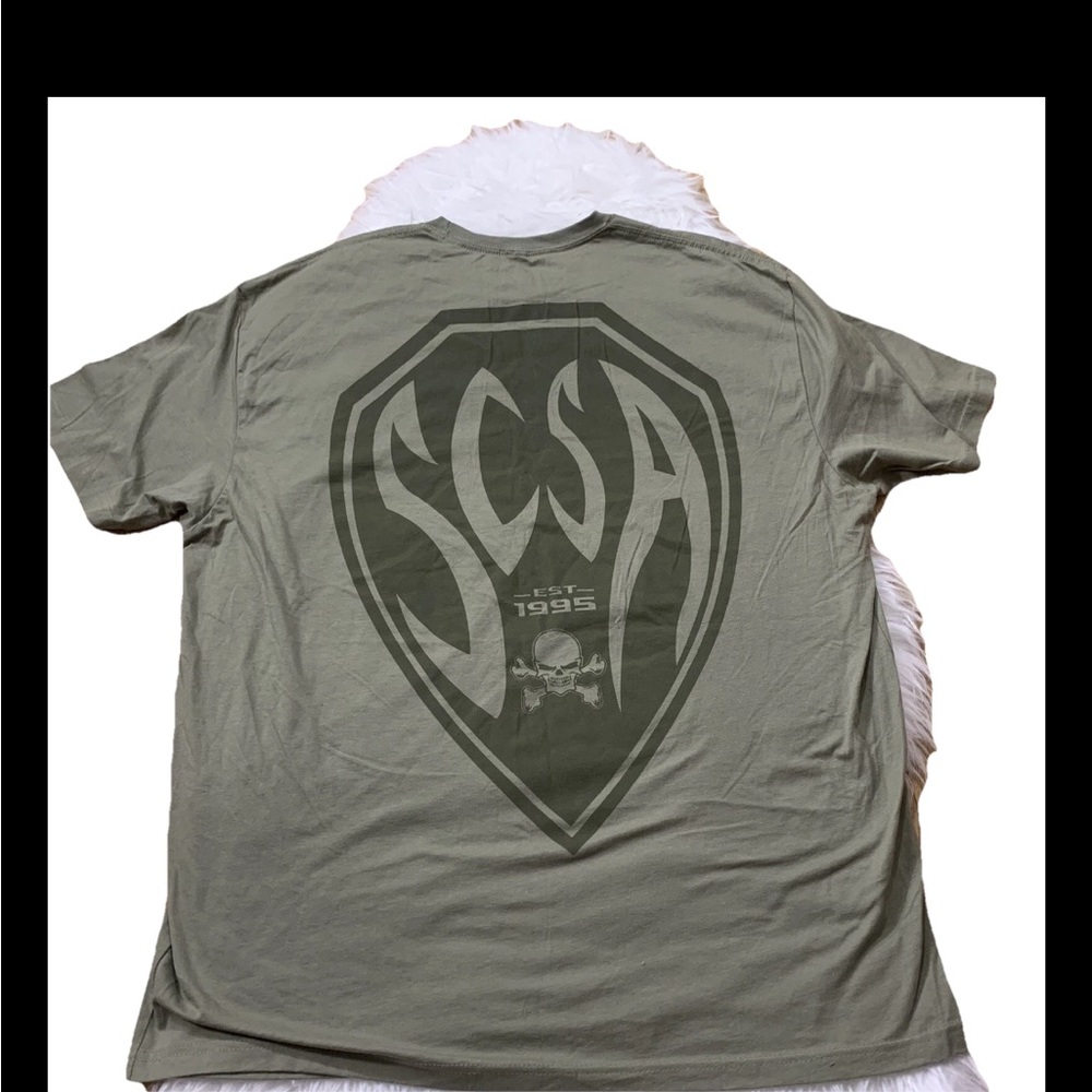 Stone Cold Steve Austin Vintage SCSA Shield 1995 rear logo SCSA Size 2X